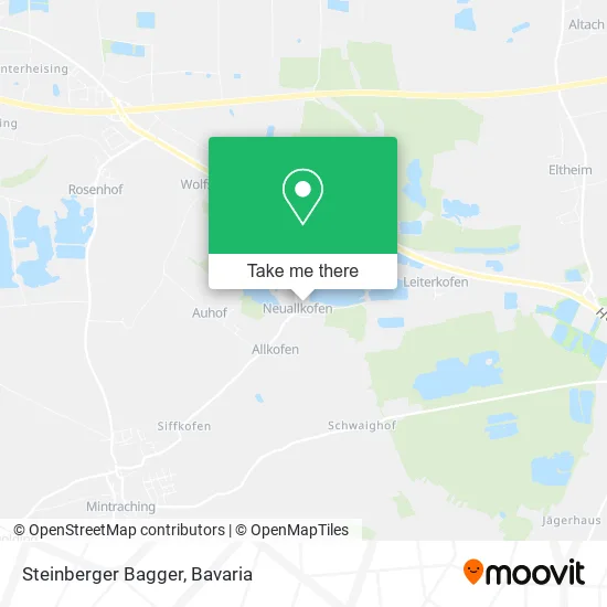 Карта Steinberger Bagger