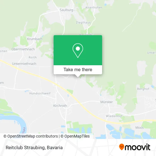 Карта Reitclub Straubing