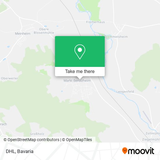 Карта DHL