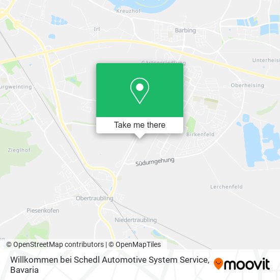 Карта Willkommen bei Schedl Automotive System Service