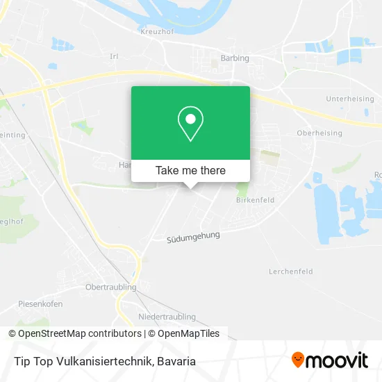 Карта Tip Top Vulkanisiertechnik
