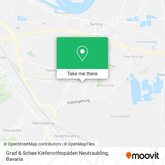 Карта Grad & Schee Kieferorthopäden Neutraubling