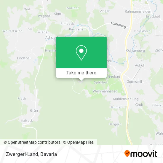Карта Zwergerl-Land