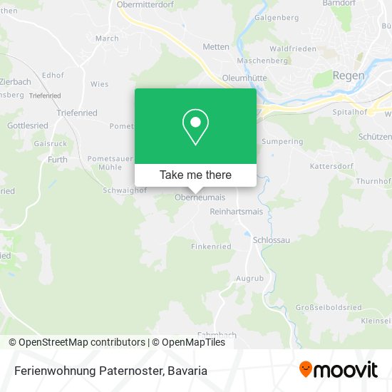 Ferienwohnung Paternoster map