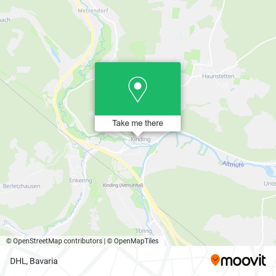 Карта DHL