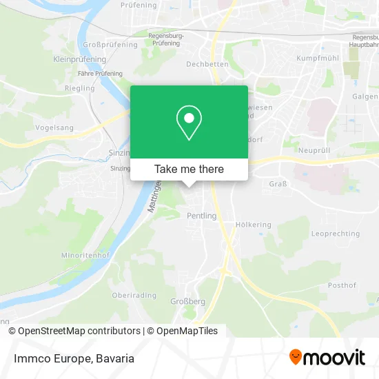 Карта Immco Europe