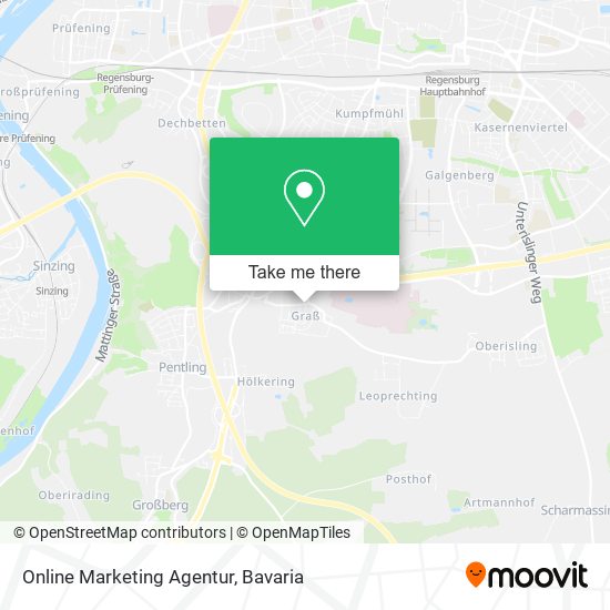 Online Marketing Agentur map