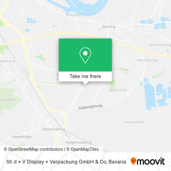 Карта Sti d + V Display + Verpackung GmbH & Co