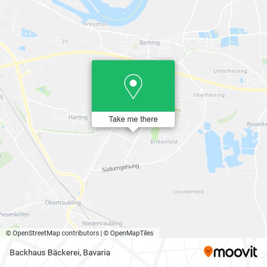 Backhaus Bäckerei map