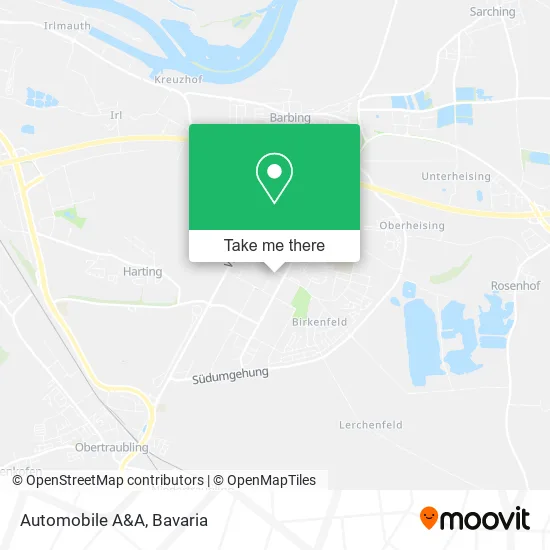 Карта Automobile A&A