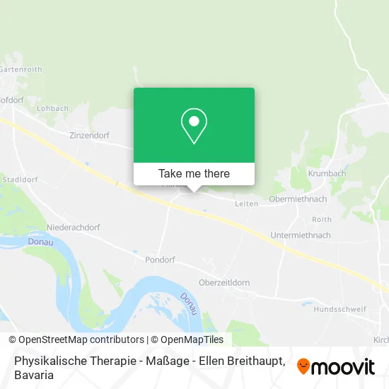 Карта Physikalische Therapie - Maßage - Ellen Breithaupt