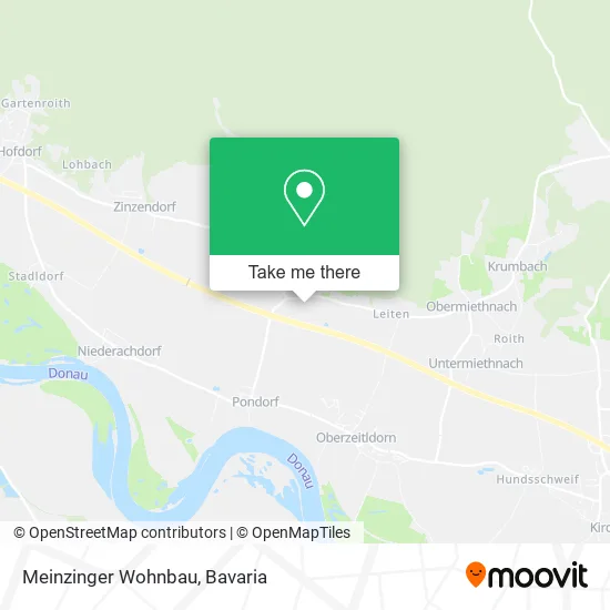 Карта Meinzinger Wohnbau