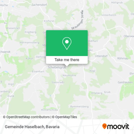 Gemeinde Haselbach map