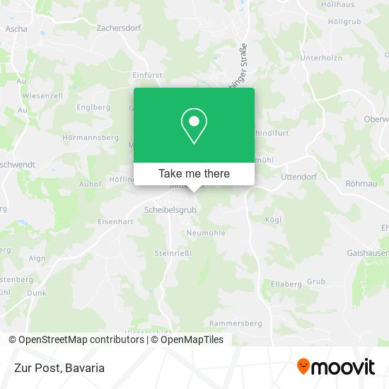 Zur Post map