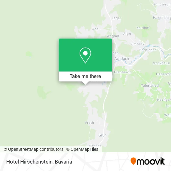 Карта Hotel Hirschenstein