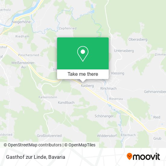Карта Gasthof zur Linde