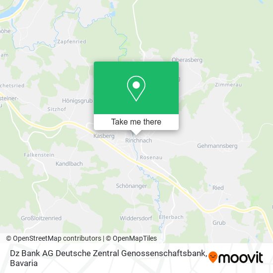 Dz Bank AG Deutsche Zentral Genossenschaftsbank map