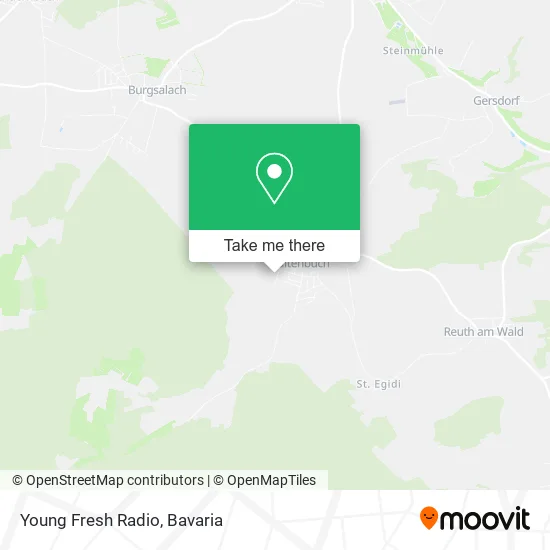 Карта Young Fresh Radio