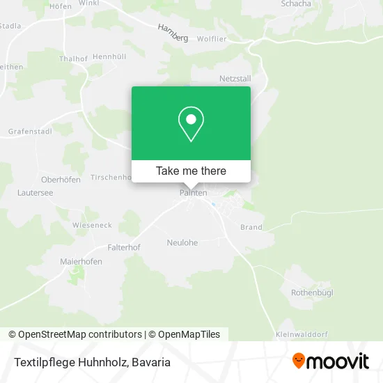 Карта Textilpflege Huhnholz