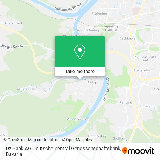 Dz Bank AG Deutsche Zentral Genossenschaftsbank map