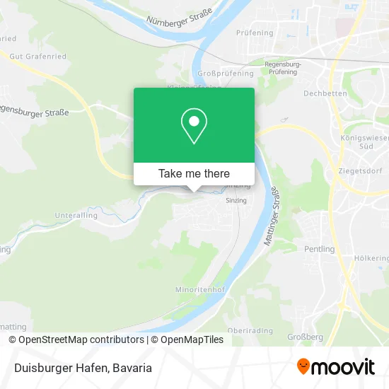 Карта Duisburger Hafen