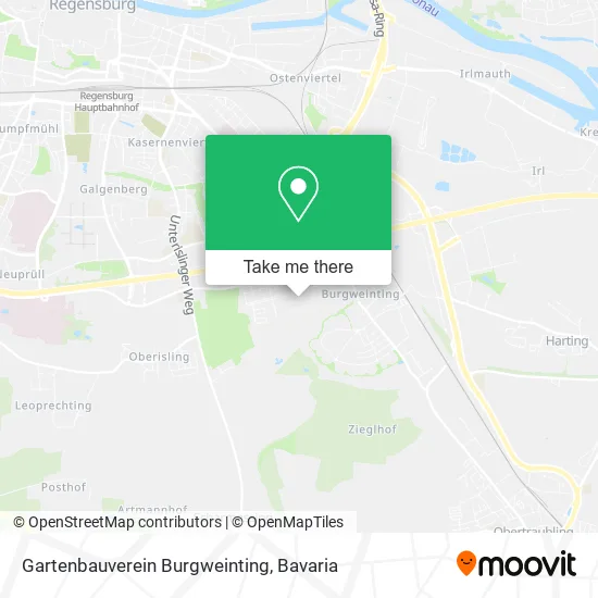 Карта Gartenbauverein Burgweinting