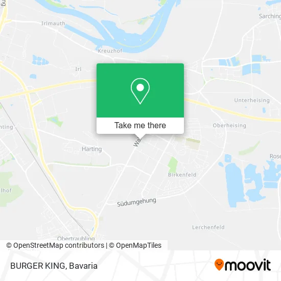 Карта BURGER KING