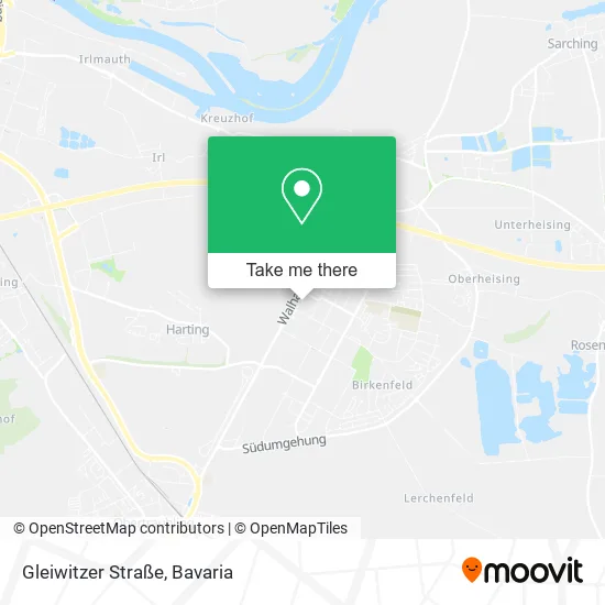 Карта Gleiwitzer Straße