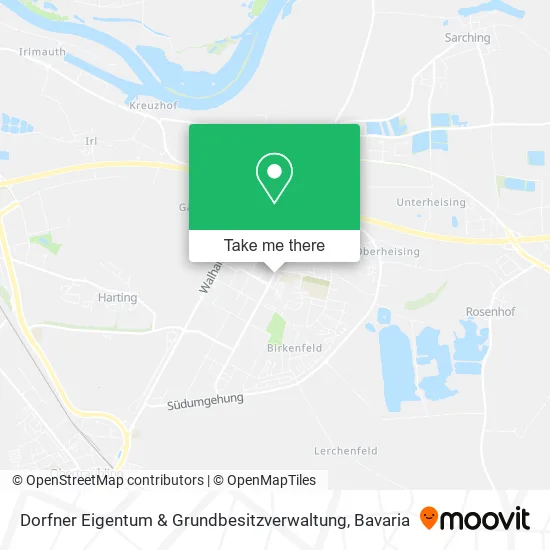 Карта Dorfner Eigentum & Grundbesitzverwaltung