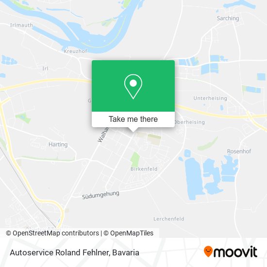 Autoservice Roland Fehlner map