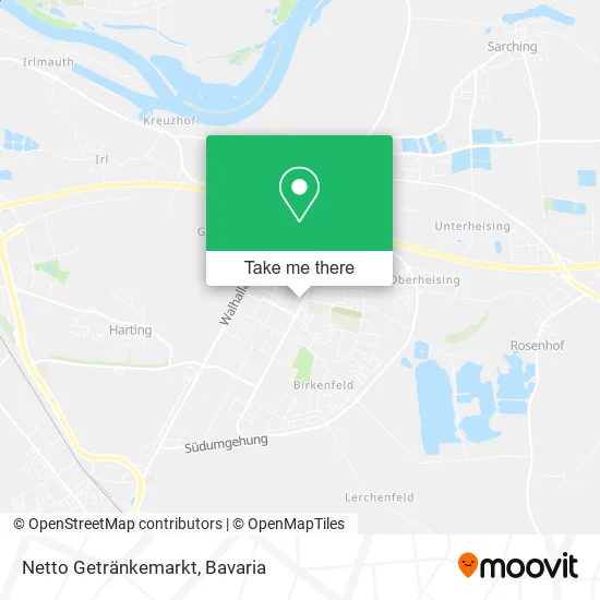 Карта Netto Getränkemarkt