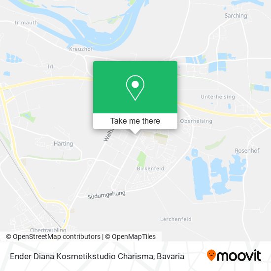 Ender Diana Kosmetikstudio Charisma map