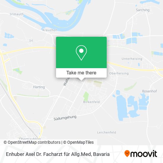 Enhuber Axel Dr. Facharzt für Allg.Med map