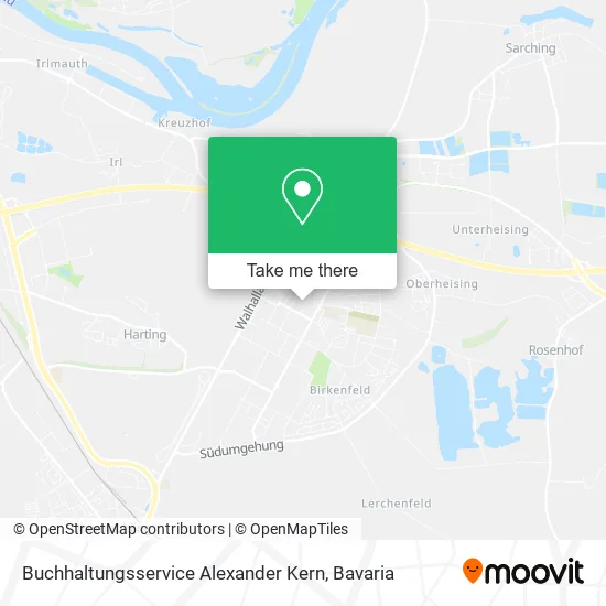 Карта Buchhaltungsservice Alexander Kern