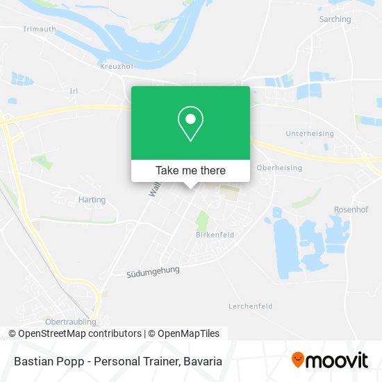 Bastian Popp - Personal Trainer map