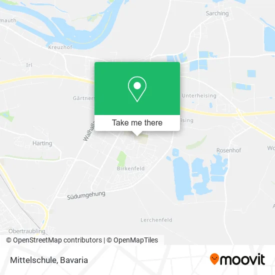 Карта Mittelschule