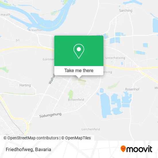 Карта Friedhofweg