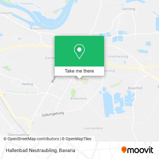 Hallenbad Neutraubling map