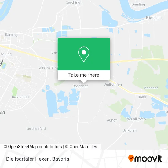 Карта Die Isartaler Hexen