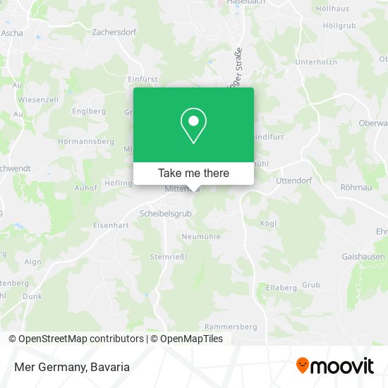 Карта Mer Germany