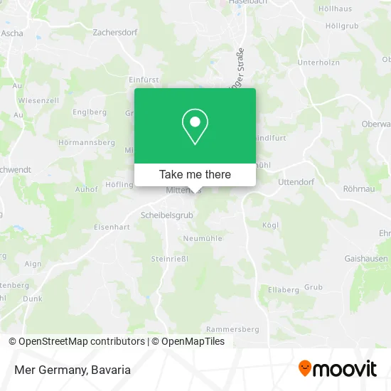 Карта Mer Germany