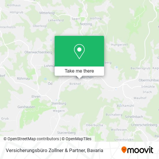 Versicherungsbüro Zollner & Partner map