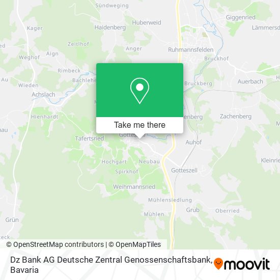 Dz Bank AG Deutsche Zentral Genossenschaftsbank map