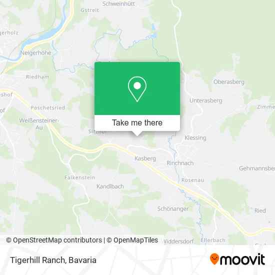 Карта Tigerhill Ranch