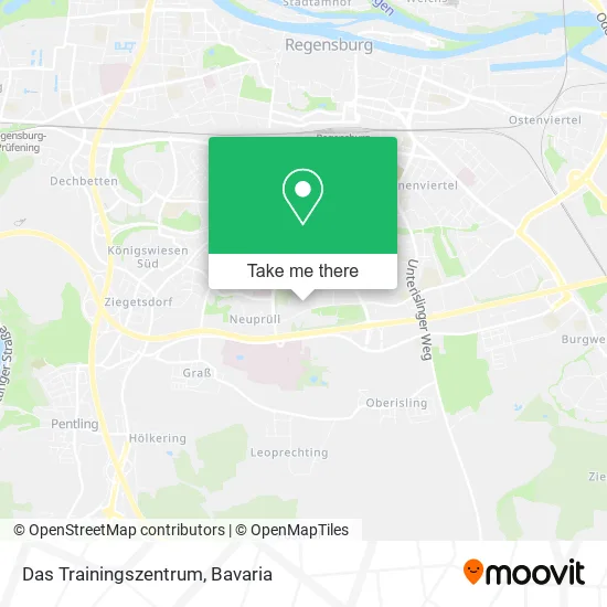 Карта Das Trainingszentrum