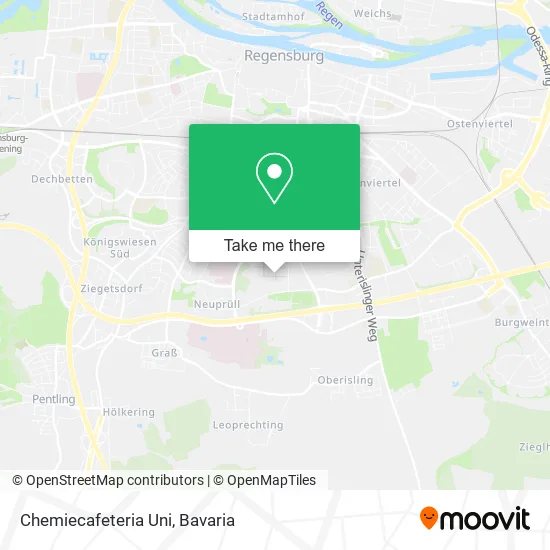 Карта Chemiecafeteria Uni