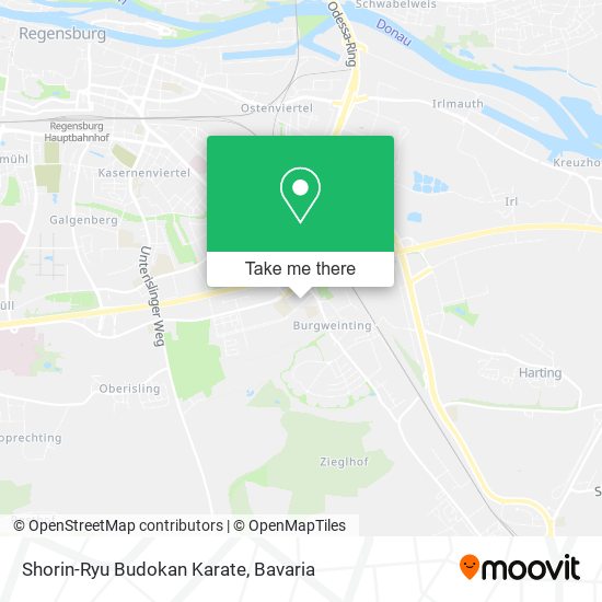 Shorin-Ryu Budokan Karate map