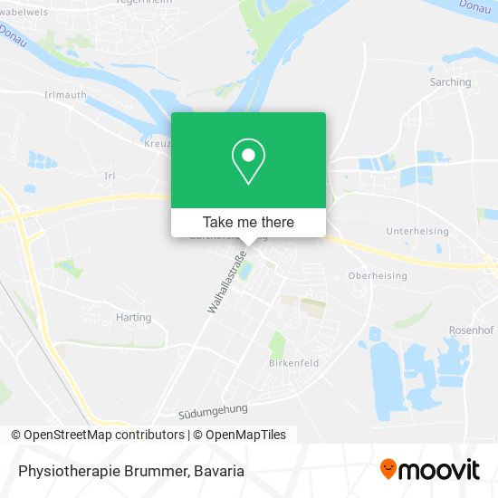 Physiotherapie Brummer map