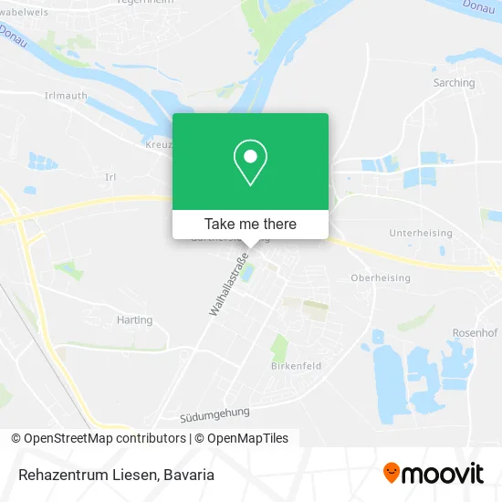 Карта Rehazentrum Liesen