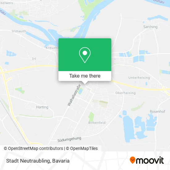 Карта Stadt Neutraubling